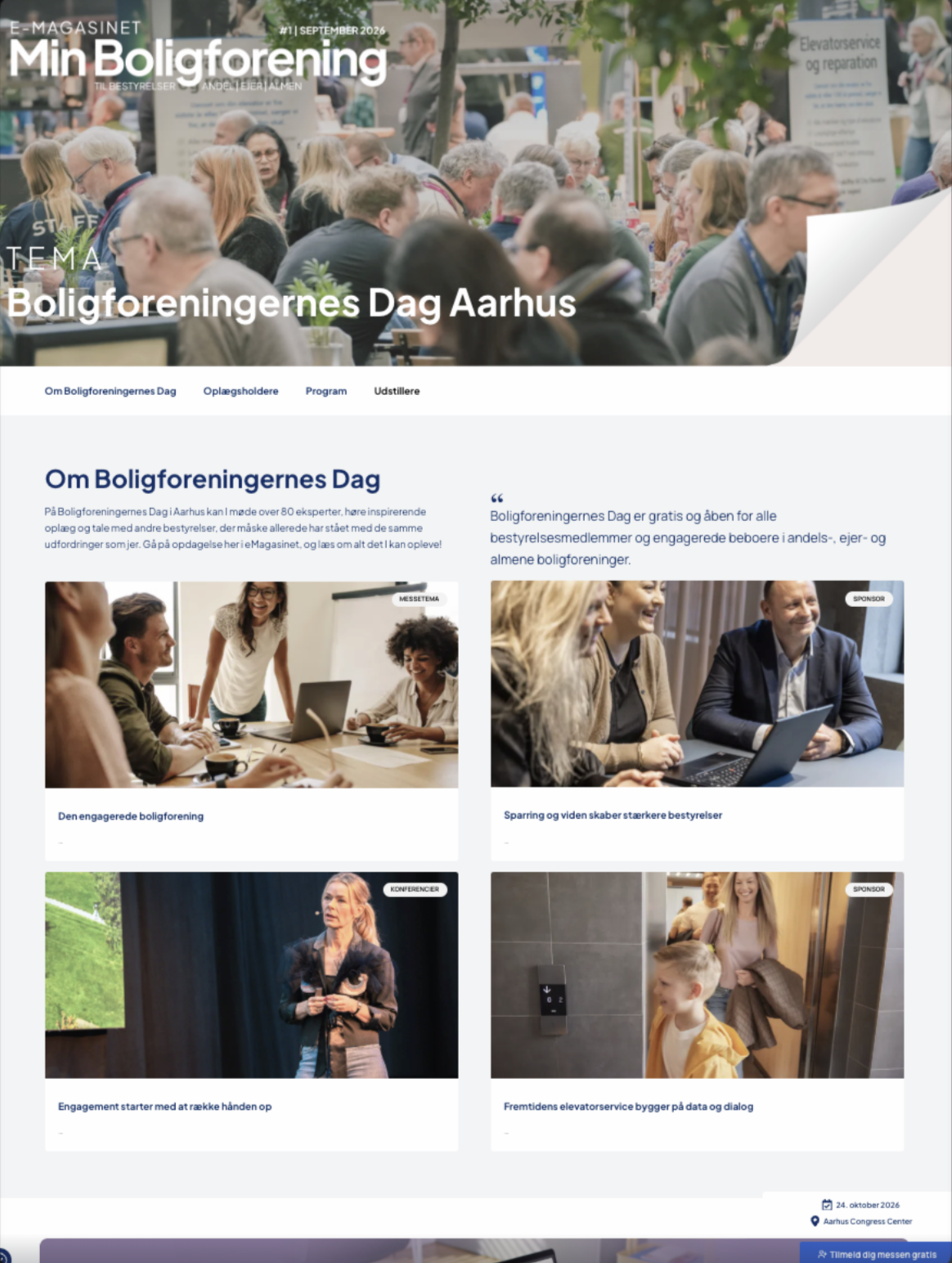 Boligforeningernes Dag Aarhus 2026 eMagasin